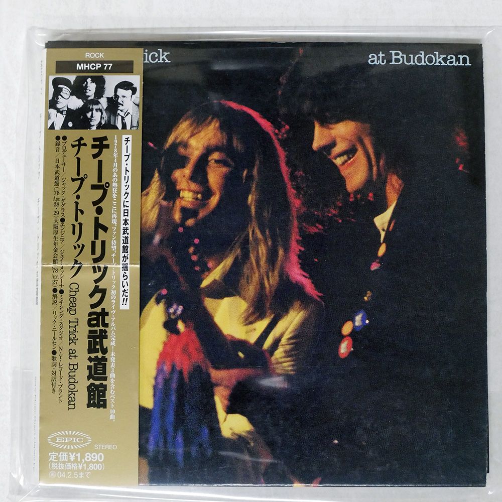 帯 国内盤 CHEAP TRICK/AT BUDOKAN/EPIC MHCP77 CD □ - メルカリ