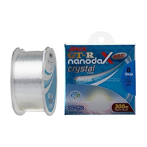 16lb サンヨーナイロン ナノダックスライン アプロード GT-R nanodaX クリスタルハード 300m 16lb クリスタルクリアー