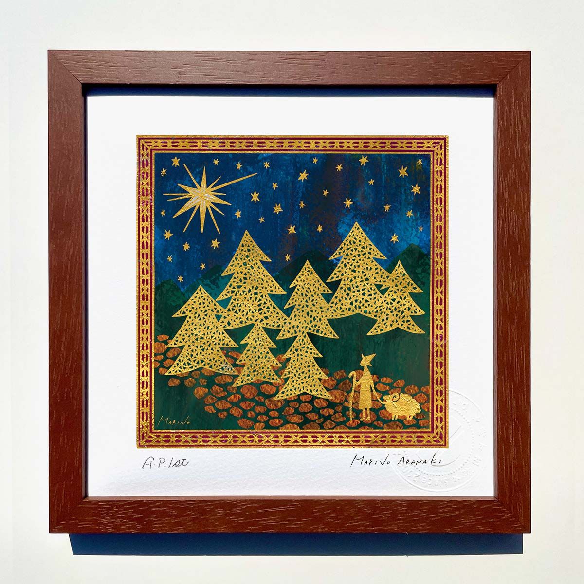 クリスマスを飾ろう アンティーク木版画 クリスマスを飾ろう アンティーク木版画（Trim the Christmas