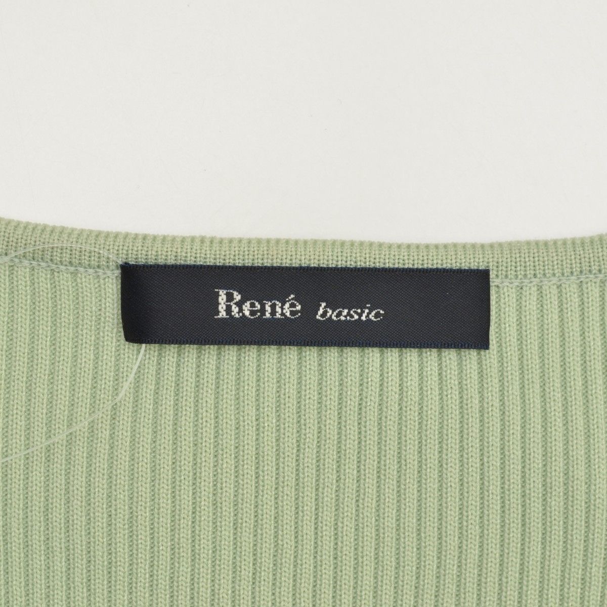 Rene レース襟ニット長袖カーディガン　5012230 34【Rene / ルネ】5012230 レース襟ニット長袖カーディガン