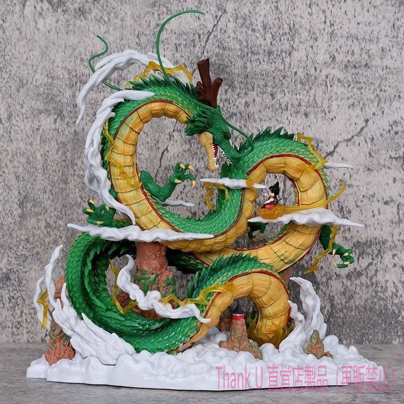 新品 ドラゴンボール 孫悟空 超サイヤ人 × 金色神龍 フィギュア