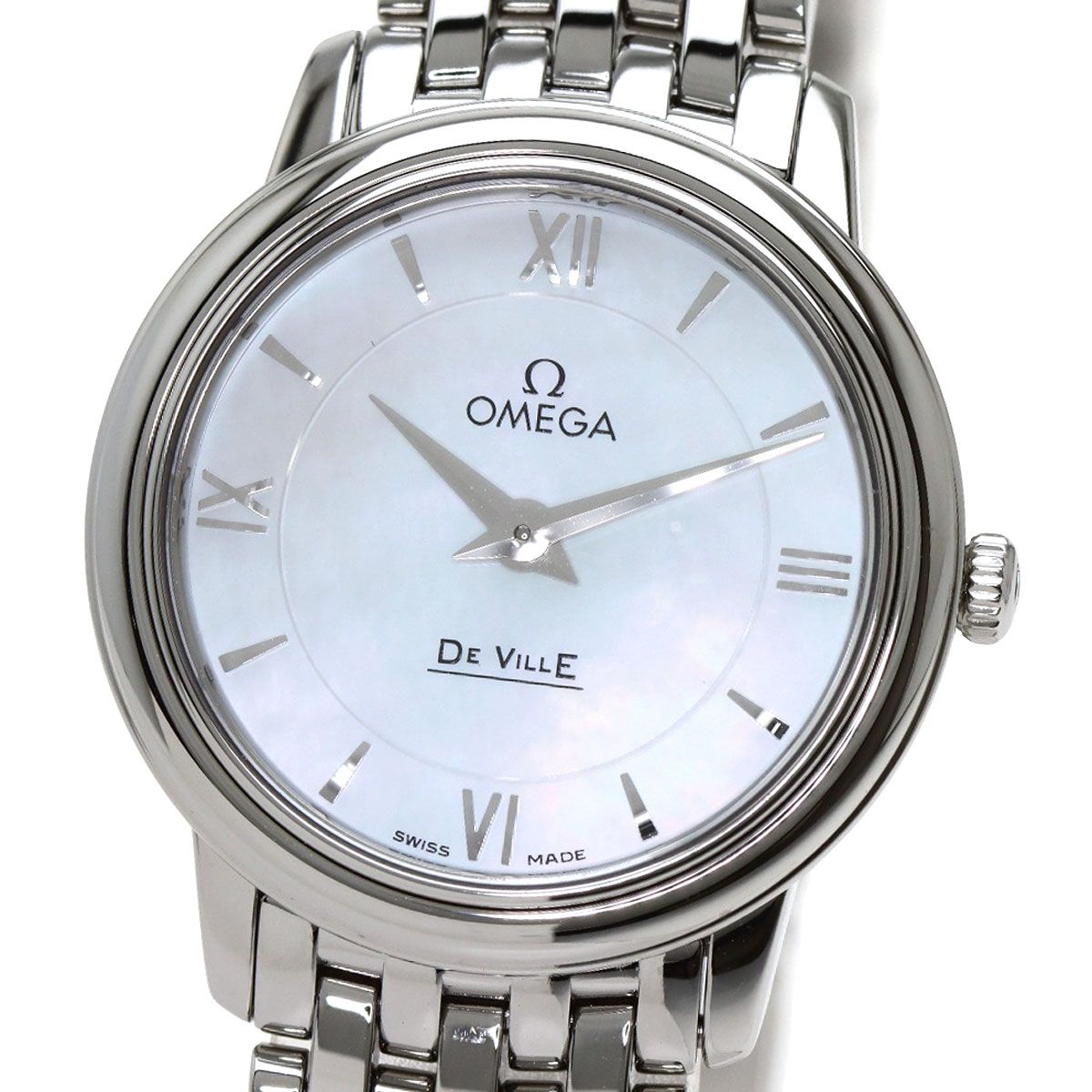 OMEGA オメガ 4570.71 デビル プレステージ 腕時計 SS SS レディース 