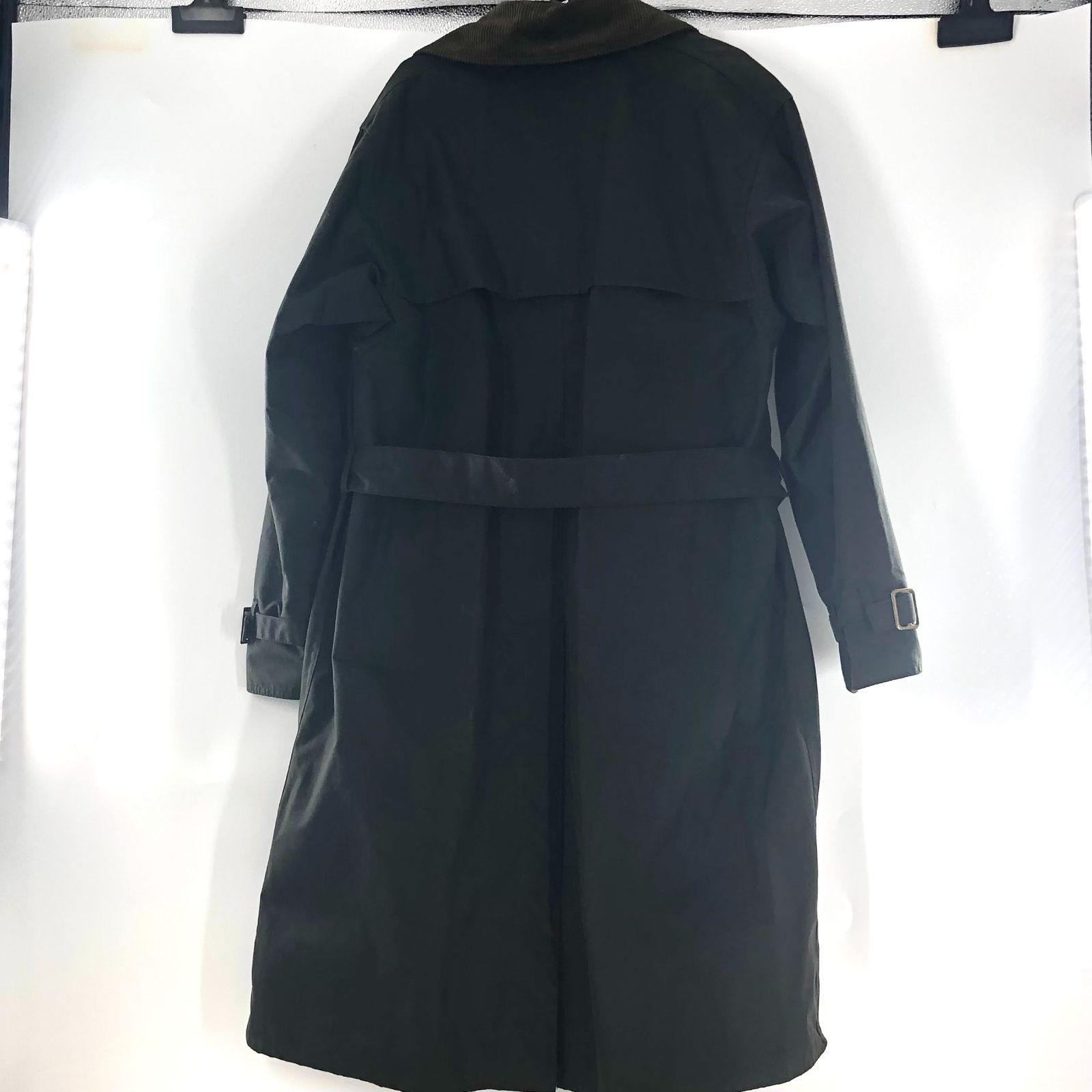 Barbour バブアー トレンチコート カーキ　グリーン40 Barbour - 美品 バブアー Barbour コート トレンチコート 2LAYER