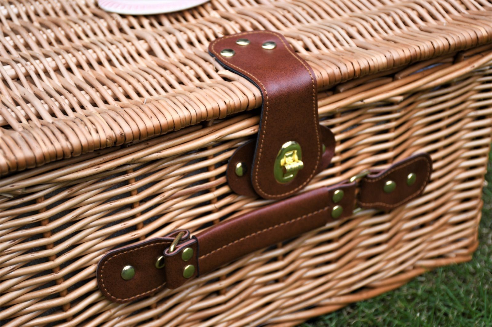 マニー ローズピクニックバスケット 収納バスケットかご