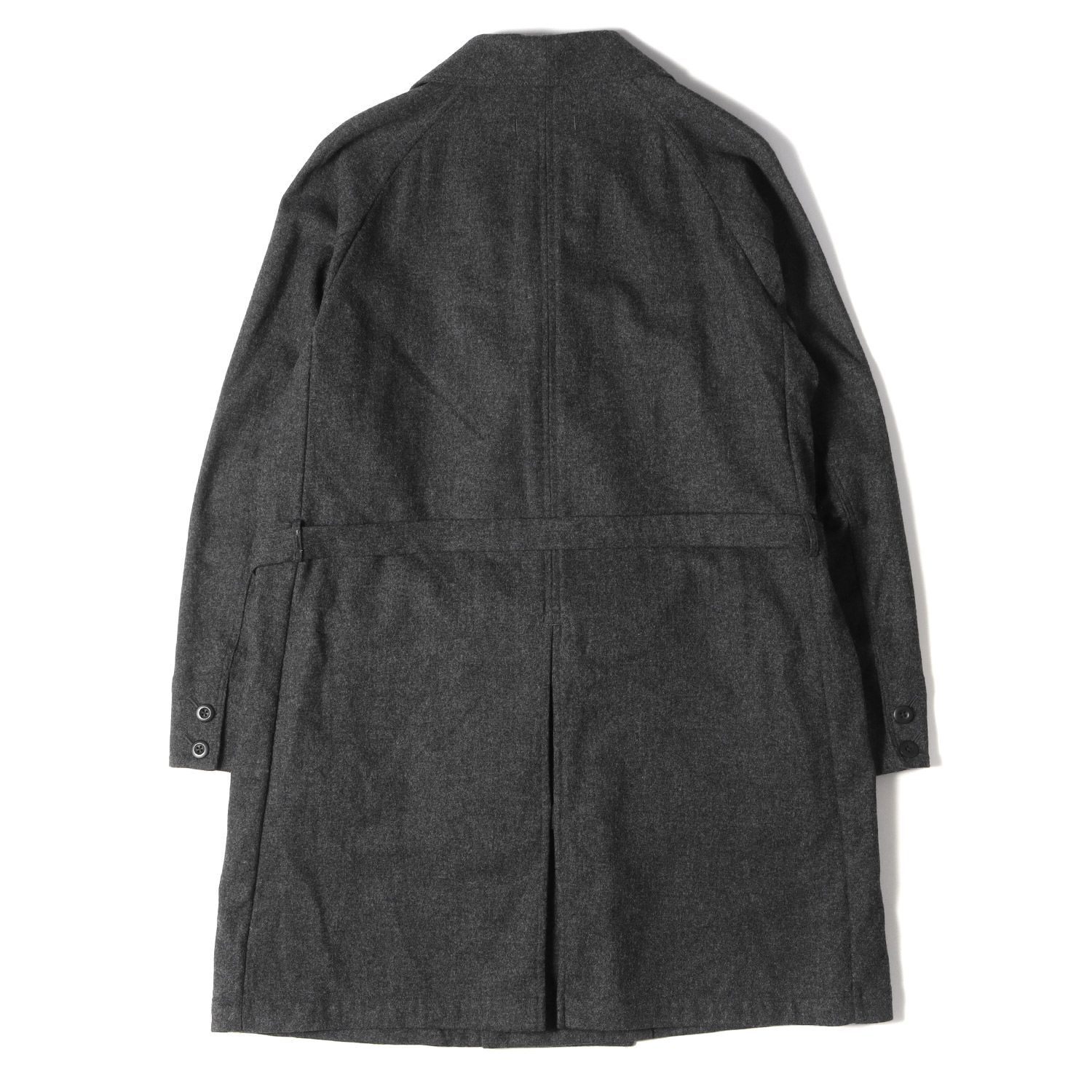 美品 NONNATIVE ノンネイティブ コート ストレッチ ウール ガウン ...