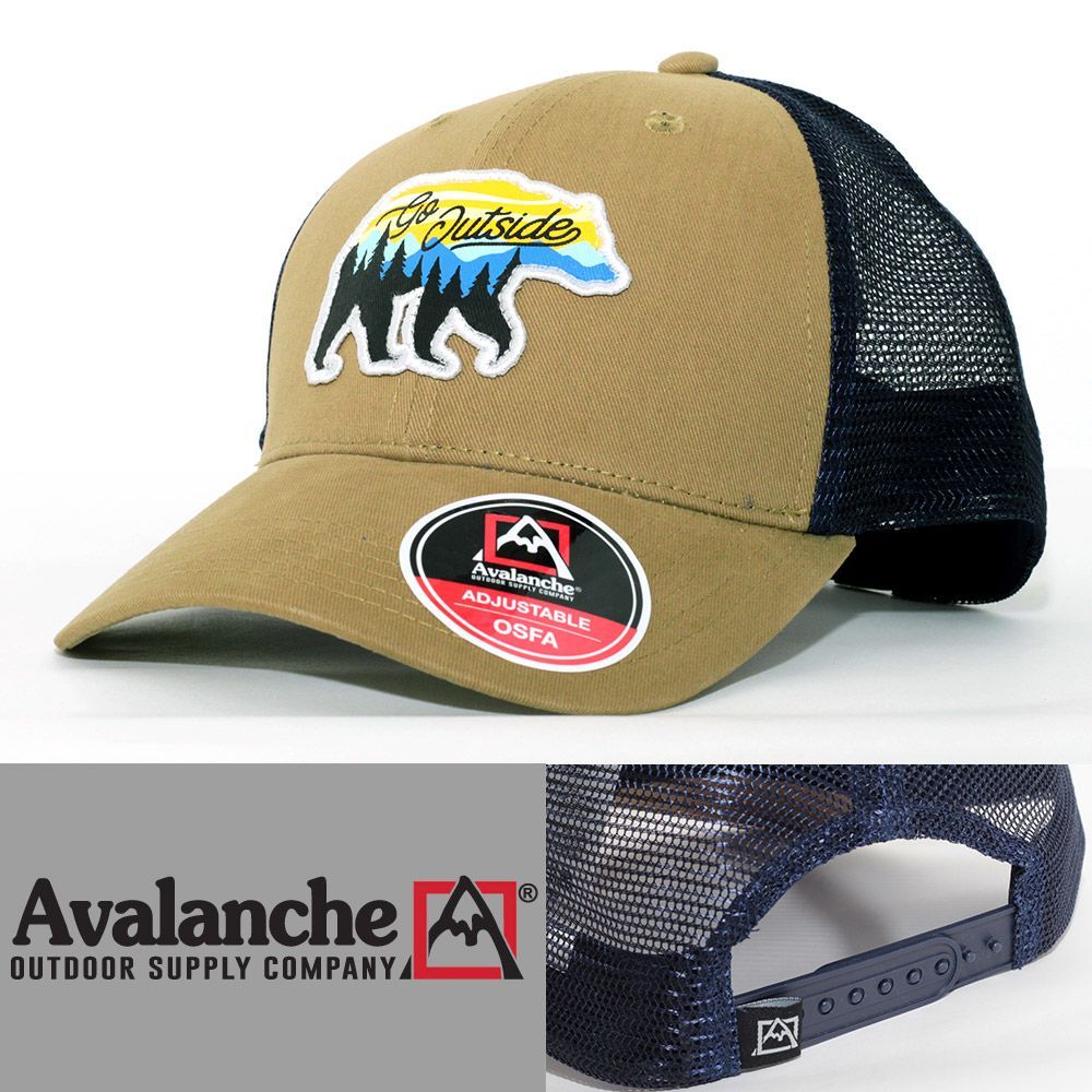 メッシュキャップ 帽子 メンズ アバランチ Avalanche Go Outside