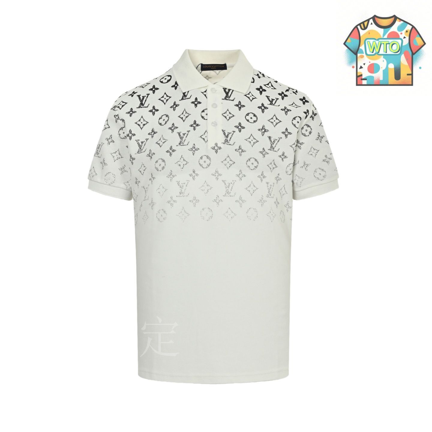 【25SS/グラデモノグラム★】Louis Vuitton ポロシャツ 上品 25SS/グラデモノグラム☆】Louis Vuitton ポロシャツ 上品