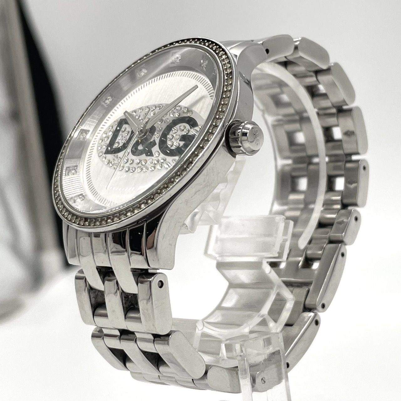 電池交換済】D&G 腕時計 メンズ ドルチェ＆ガッバーナ タイム