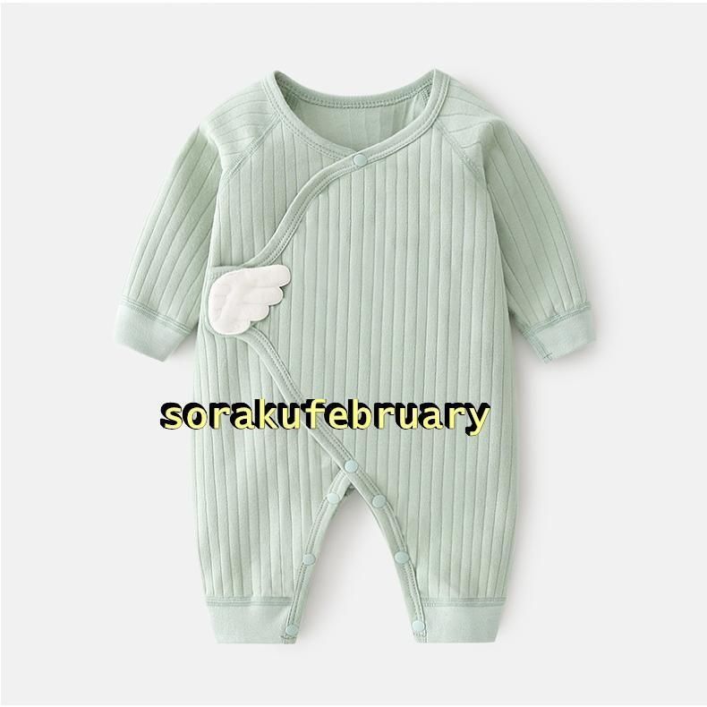 ベビー服 新生児服 長袖ロンパース じんべい 新生児 カバーオール 冬 ベビー おしゃれ 52 59 66cm 子供服 出産祝い 内祝い キッズ つなぎ ギフト 肌着