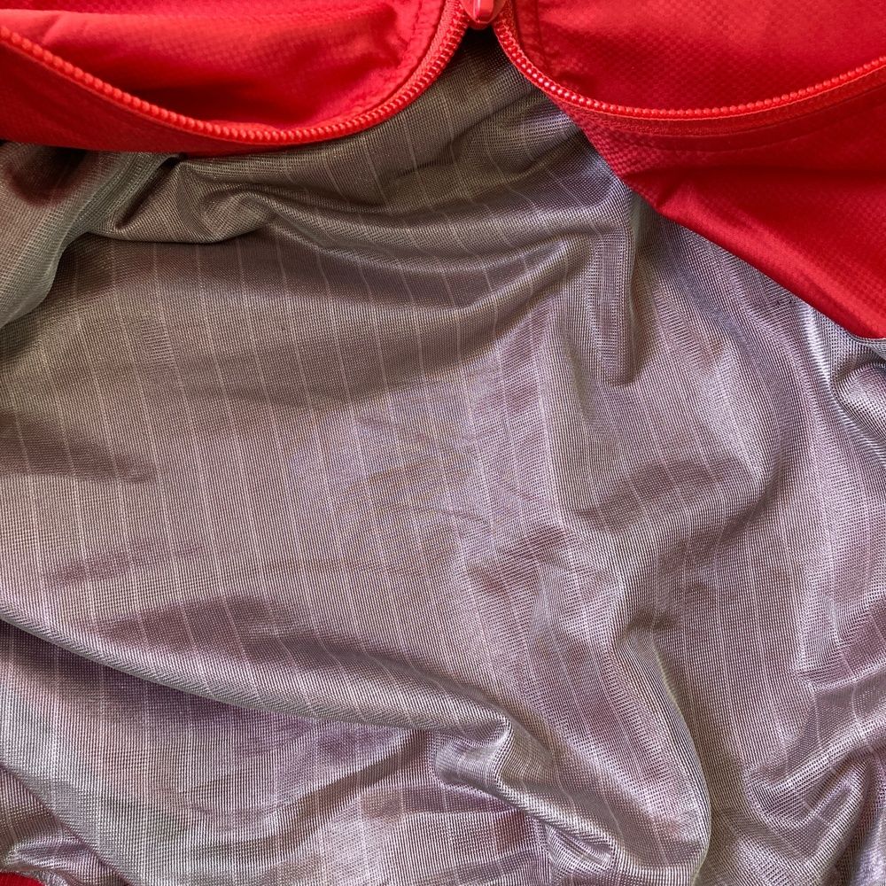 ジップジャケット レッド系