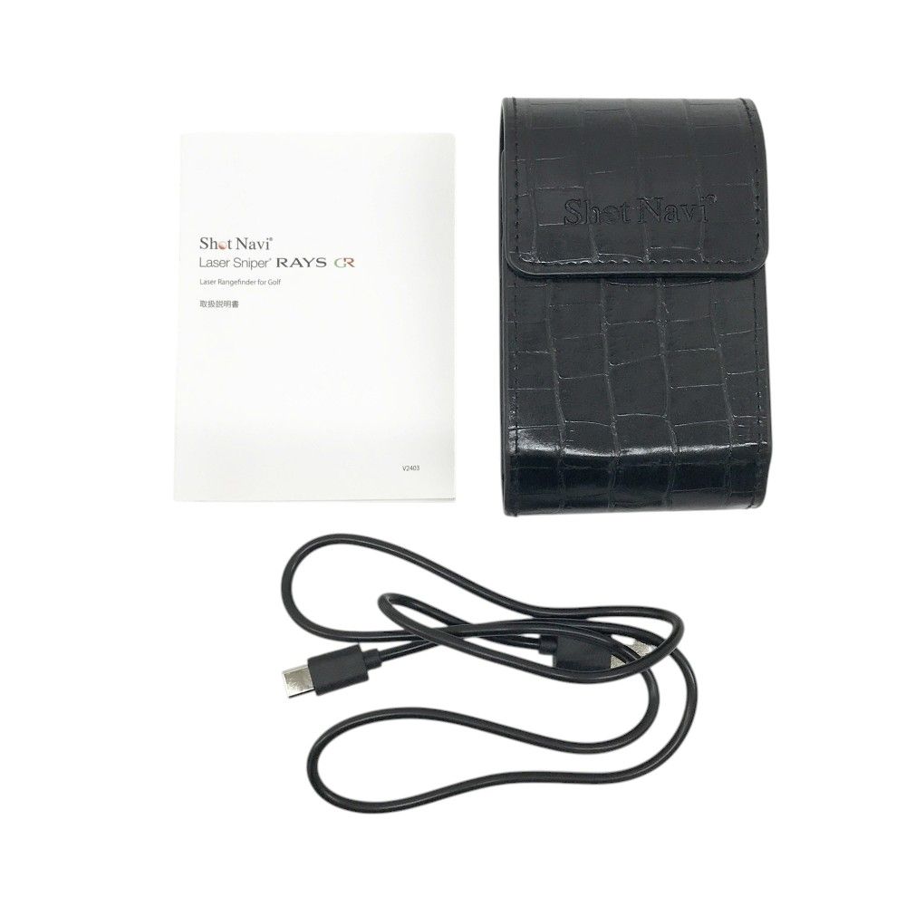 SHOT NAVI ショットナビ スコープ Laser Sniper RAYS GR ブラック系 240101531846 ゴルフウェア ストスト LLC-HASEGAWATOSO_COM