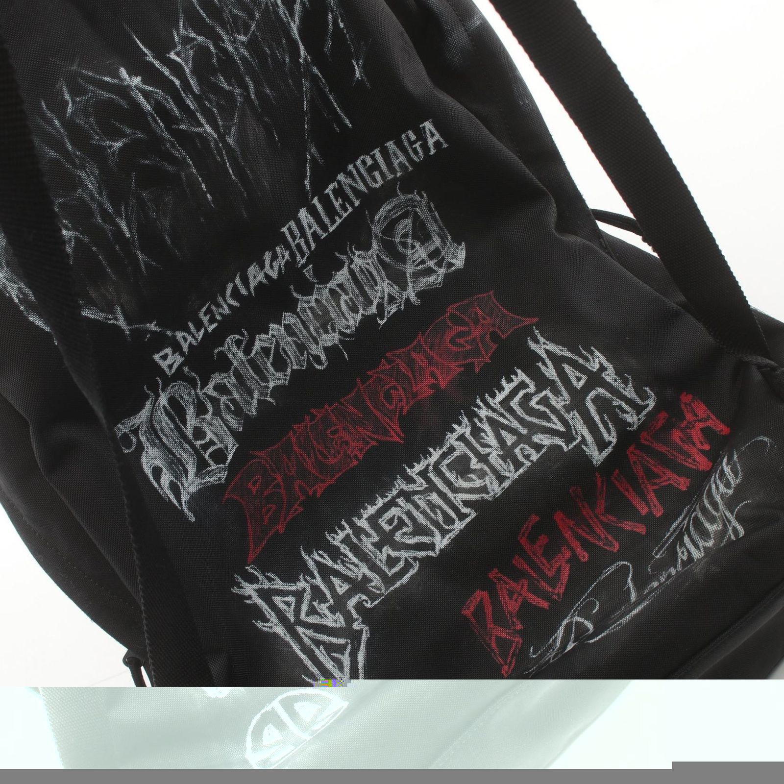 【BALENCIAGA】EXPLORER バックパック DIY L ALLOVER ロゴ BALENCIAGA】EXPLORER バックパック DIY METAL ALLOVER ロゴ