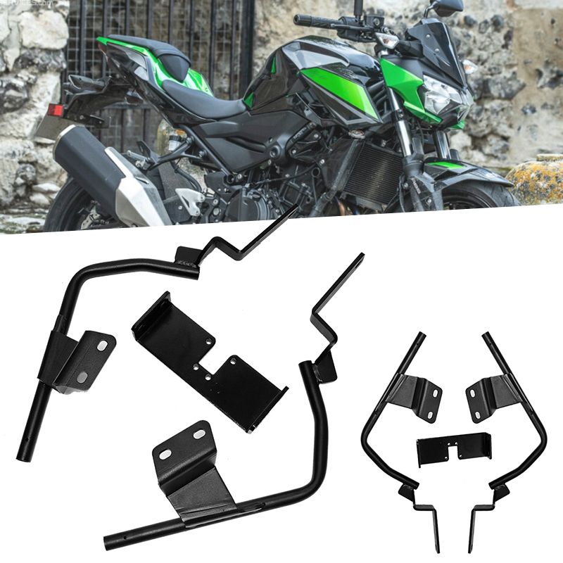 カワサキ ニンジャ 400 Z-400 サドルバッグサポートブラケット ニンジャ400 Z400 バイク サイドマウントホルダーバッグ ラゲッジラック Z
