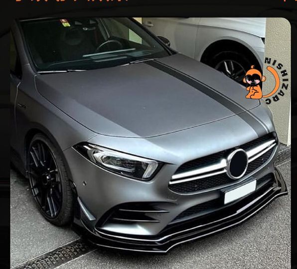 ベンツ Aクラス W177 A35 A180 A200 2019-22年 フロントリップ スポイラー エアロパーツ