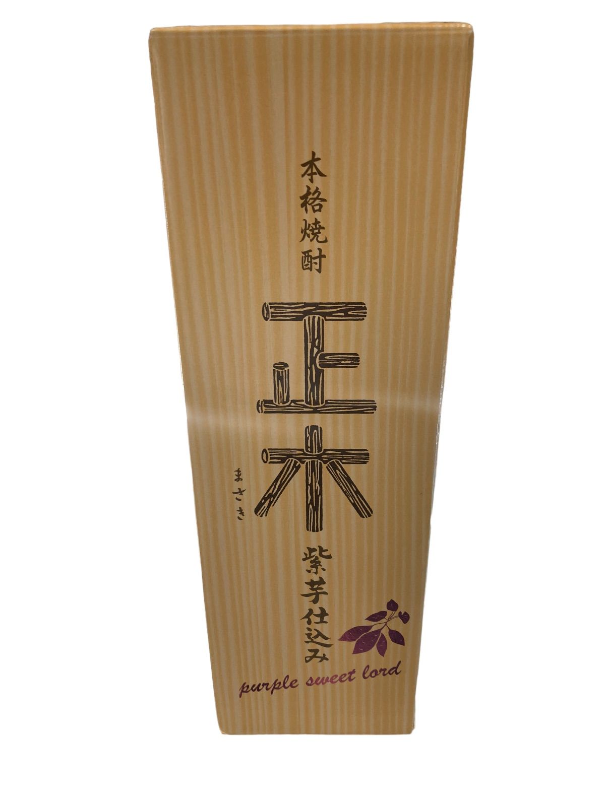 焼酎 未開封品 ANA限定紫芋仕込み 本格焼酎 正木 芋焼酎 720ml - メルカリ