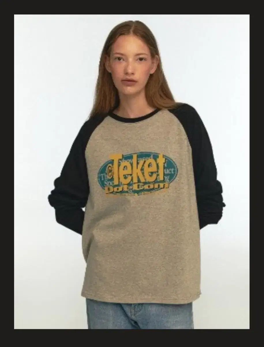 テケット ラグラン ロングスリーブ ITZY ユナ 着用 USTAUSTRALIA_COM_AU