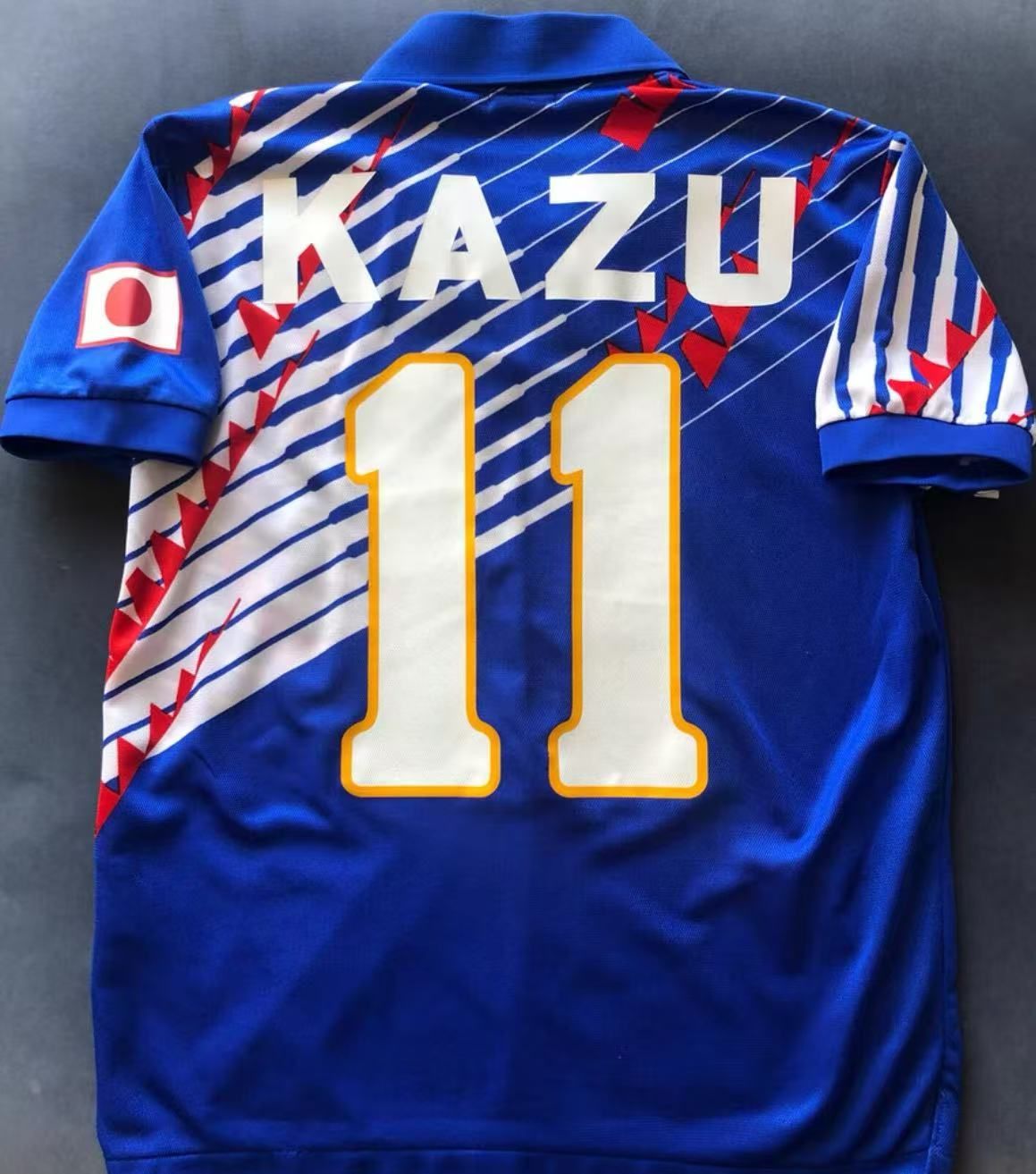 「新商品」に関するプレスリリース サッカーユニフォーム 日本代表 1993 KAZU メルカリ - ウェア