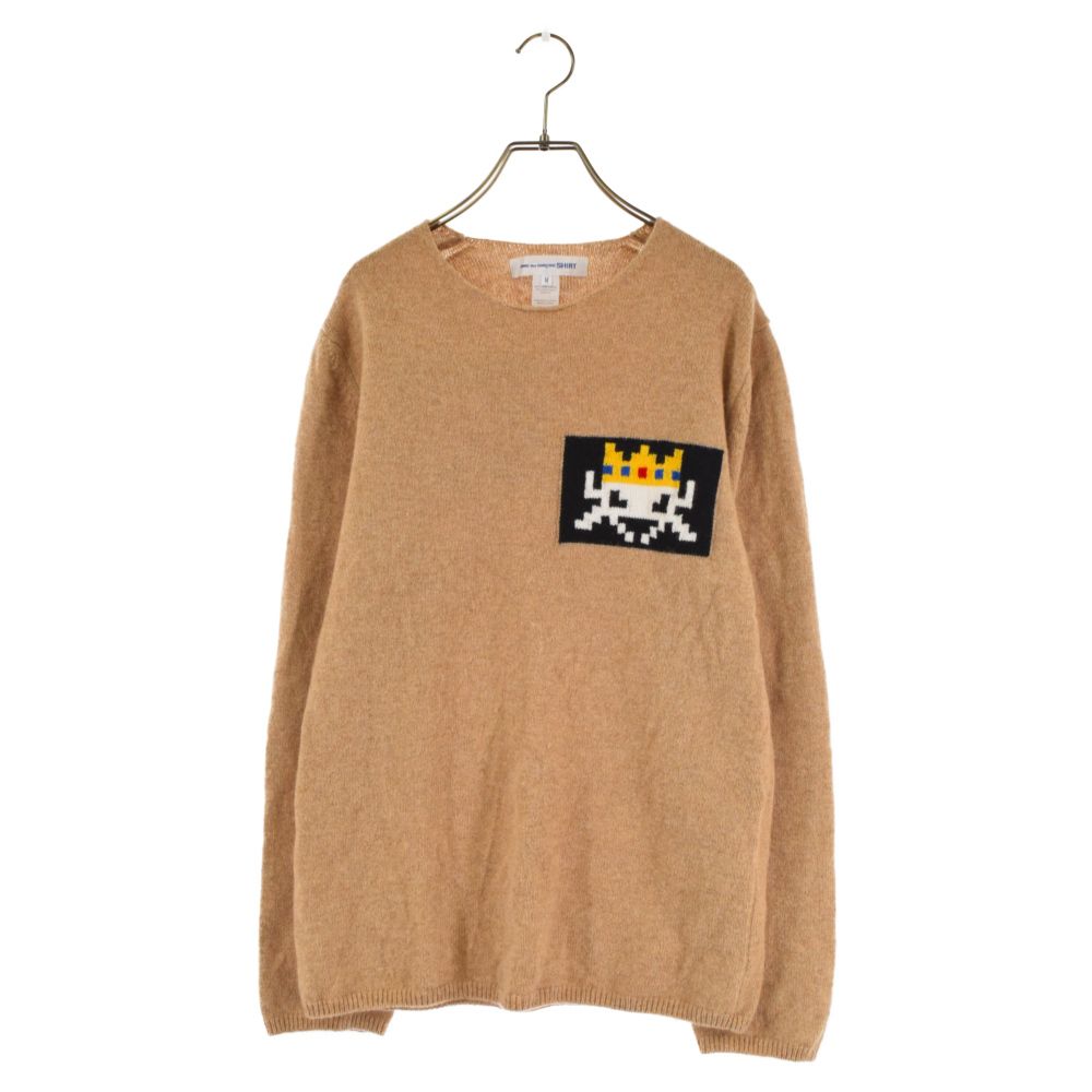 COMME des GARÇONS SHIRT invader ニット