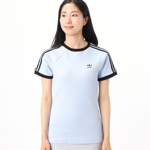 スリーストライプス スリム半袖Tシャツ