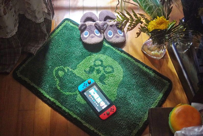 マスターNPCカーペット＋ステッカー ㅣ どうぶつの森 どうぶつの森 カフェ クラシックなハトのカーペット