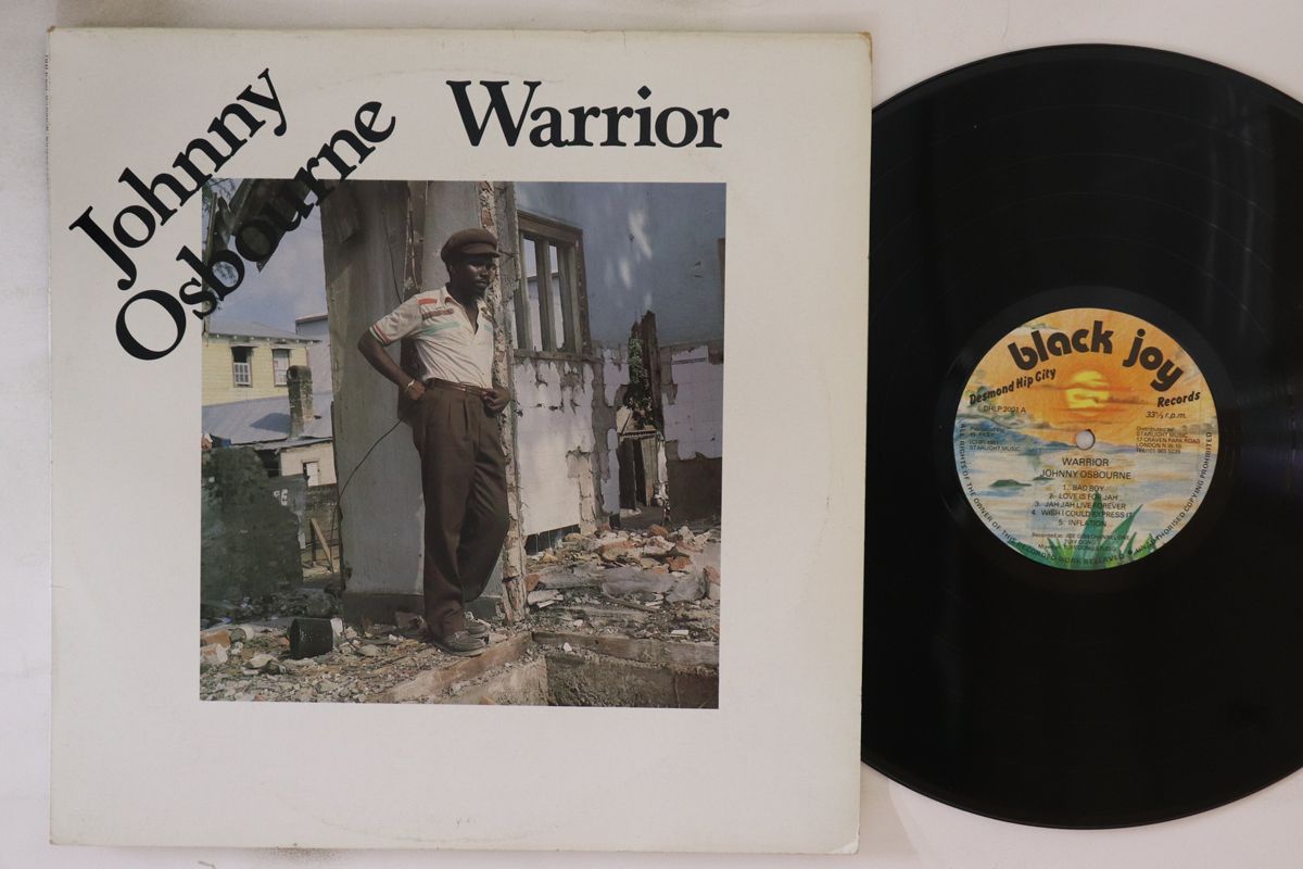英LP Johnny Osbourne Warrior DHLP2001 Black Joy |00260