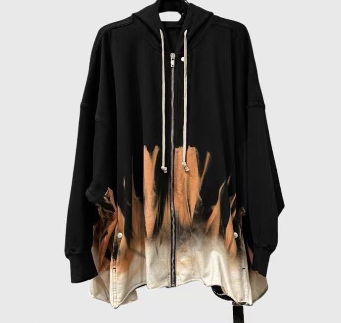 ダークシャドウ DRKSHDW 24AW ブリーチ加工ジップパーカー - メルカリ