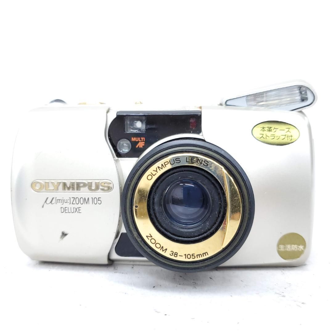 動作 済 Olympus μ ZOOM105 DELUXE F0627-127-8v