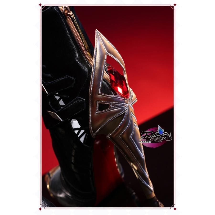 三分妄想 原神 アルレッキーノ 召使 フォンテーヌ コスプレ 靴