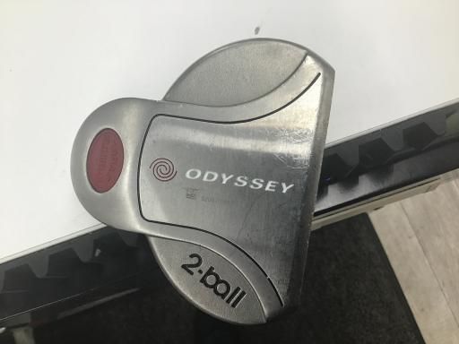 オデッセイ WHITE STEEL 2 ball 33インチ パター PT スチール フレックスその他 メンズ 男性用 右利き 右用 Cランク ゴルフクラブ