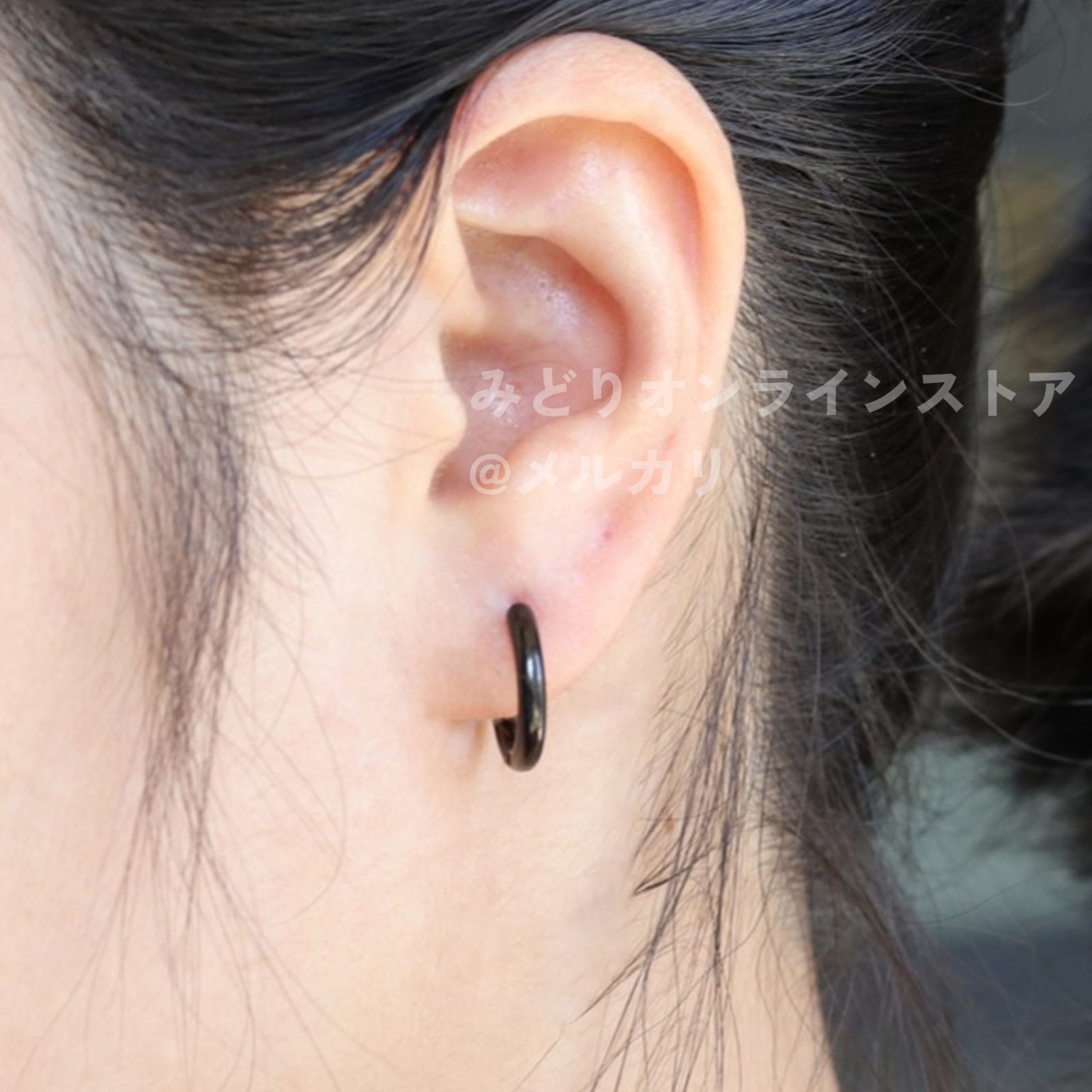 ピアス フープピアス リングピアス 両耳用2個セット つけっ