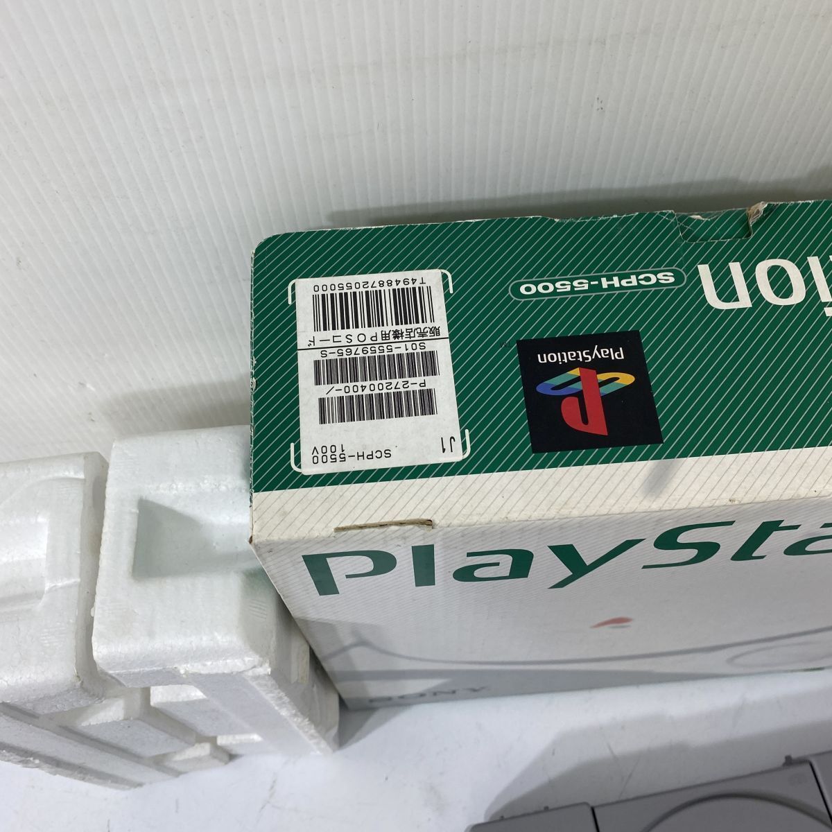 SONY SCPH-5500#稼働確認済みです。＃価格交渉可能 動作確認済み SONY PlayStation1 PS1 本体 SCPH-5500 箱付き