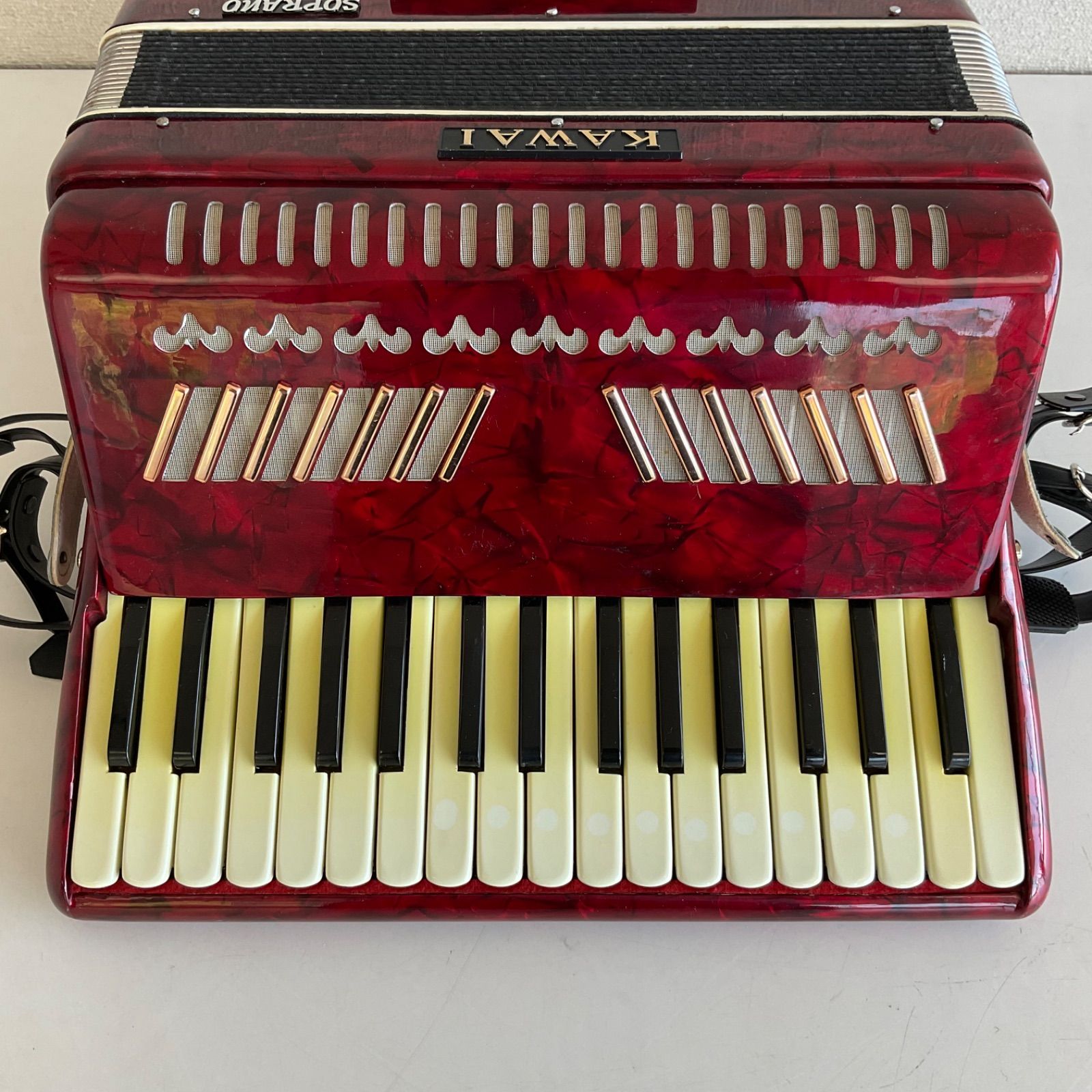 【美品】KAWAI アコーディオン26鍵 ハードケース付き 2025年最新】kawai アコーディオンの人気アイテム - メルカリ