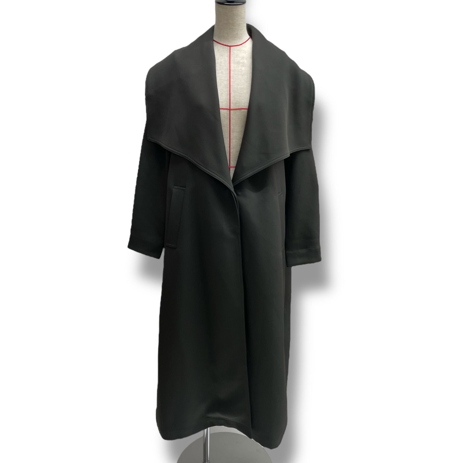 Ameri Vintagアメリ BIG COLLAR LONG COAT コート AMERI アメリ BIG COLLAR TUCK SHOULDER COAT ビックカラー