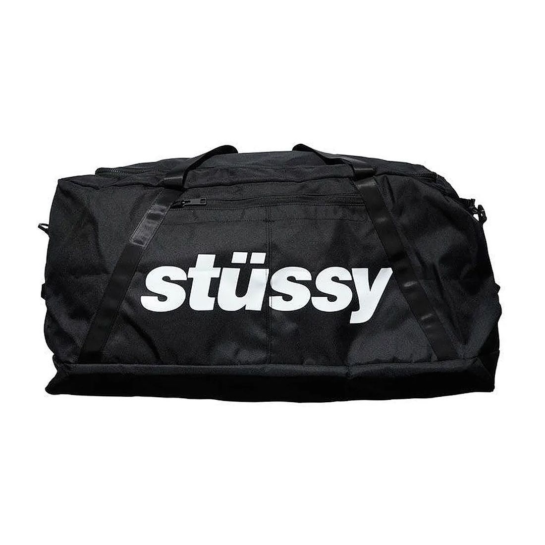 STUSSY ステューシー ボストンバッグ 黒 ブラック ロゴ イタリック STUSSY ステューシー ITALIC DUFFLE BAG イタリック ダッフル バッグ