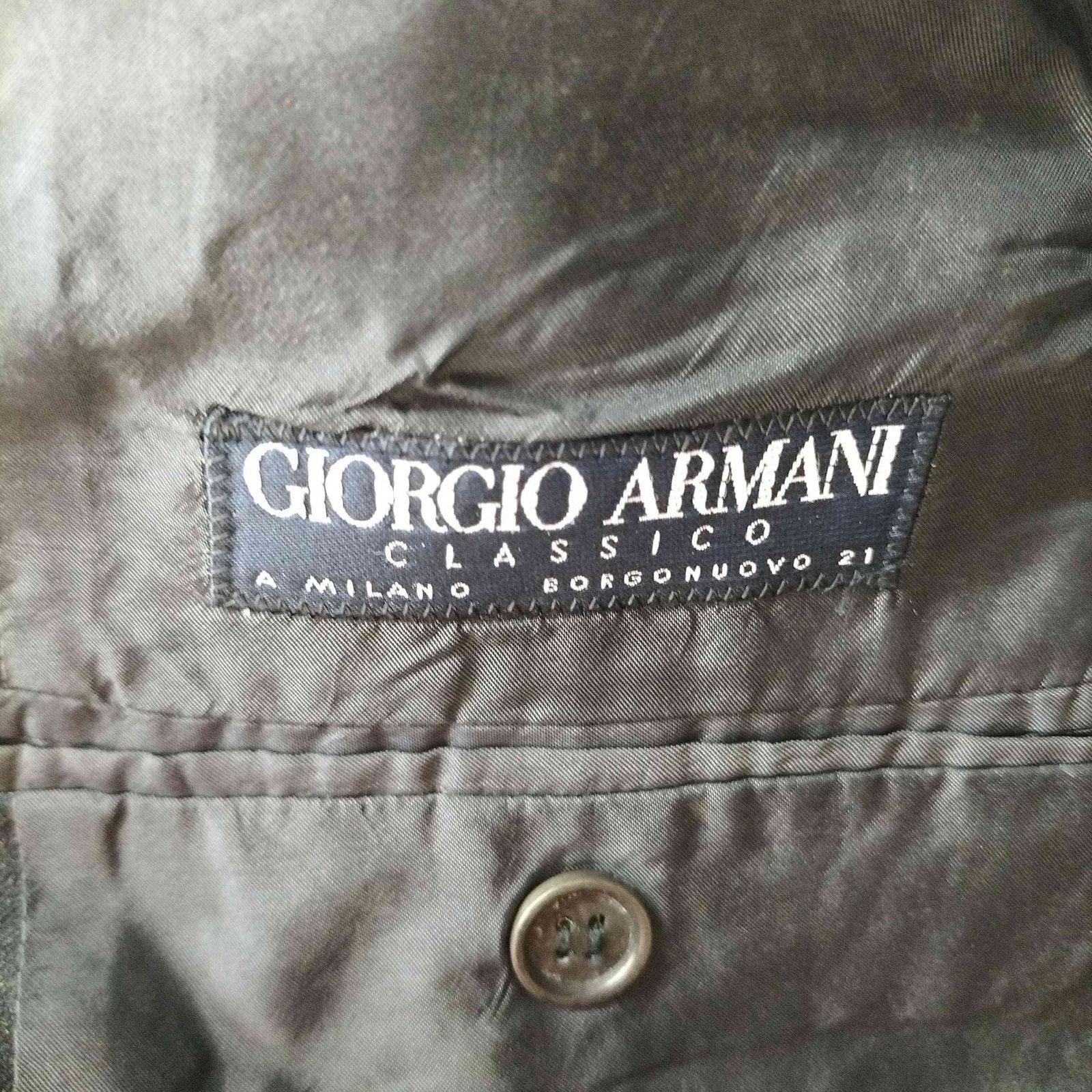 ジョルジオアルマーニ Giorgio Armani CLASSICO イタリア製 パワー