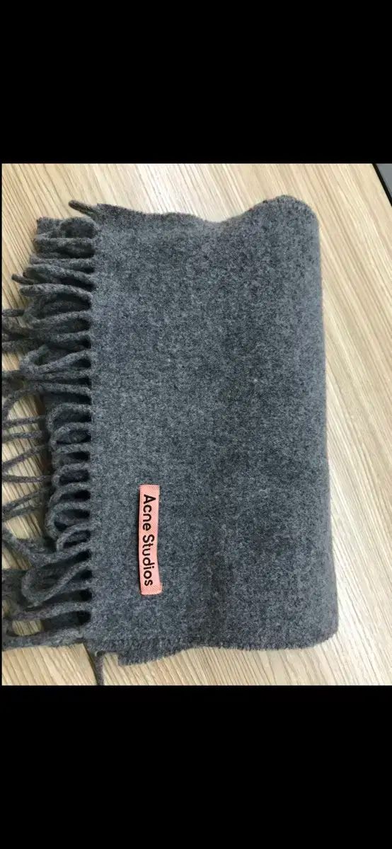 moon】Acne Studios♡ウールマフラー オートミールメランジ Acne