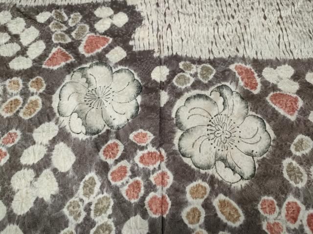 平和屋着物○訪問着 杢目絞り 辻が花 伊勢丹扱い 正絹 逸品 CAAZ2501ut