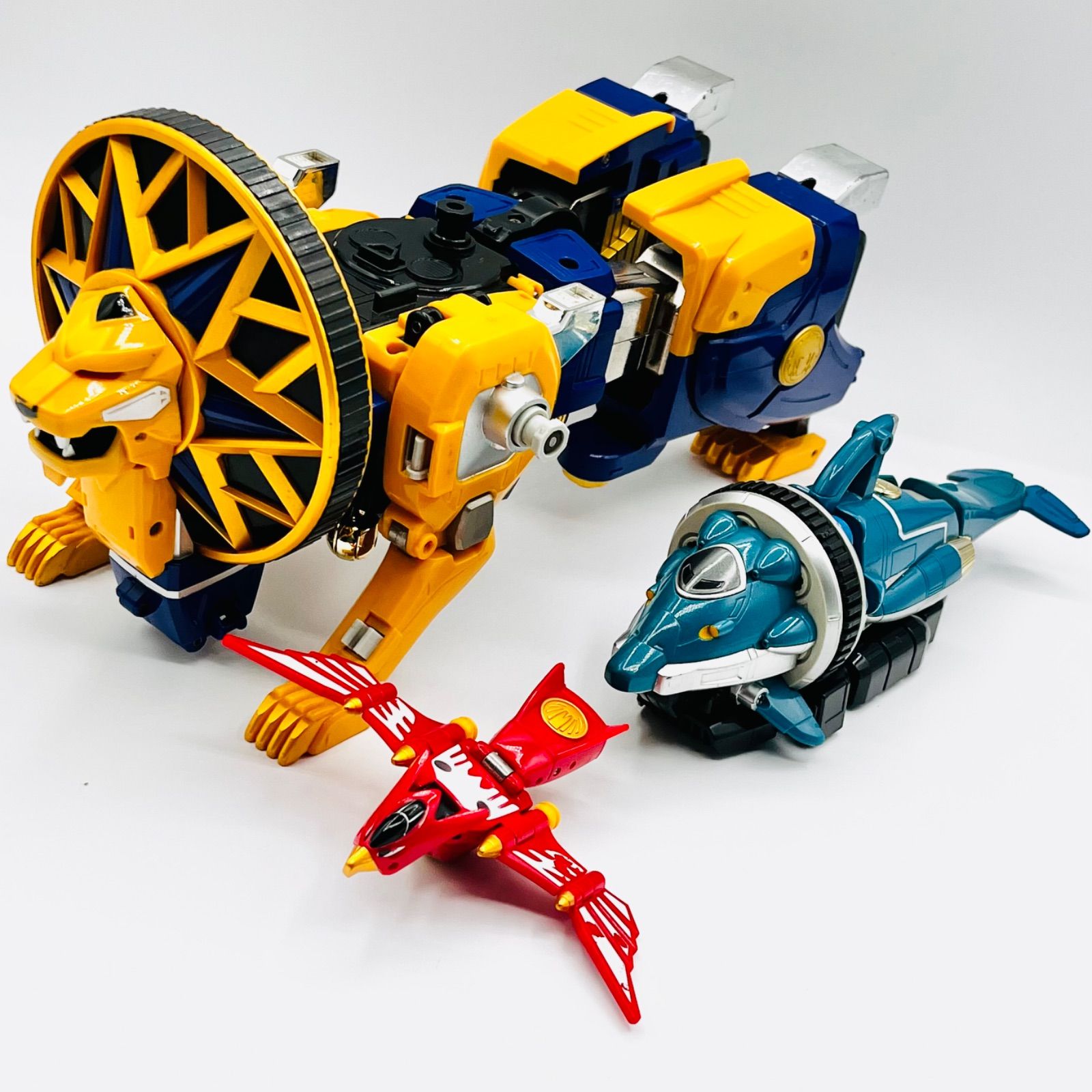 武器・ドルフィンスタンド付属】《希少品》 天雷旋風神 《忍風戦隊