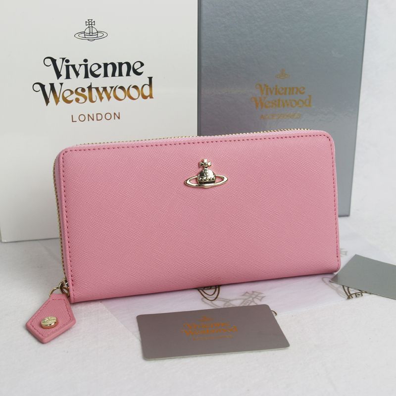 新品 Vivienne Westwood 長財布 PINK 日本限定】EXECUTIVE 口金二つ折りミニ財布(ピンク)（レディース