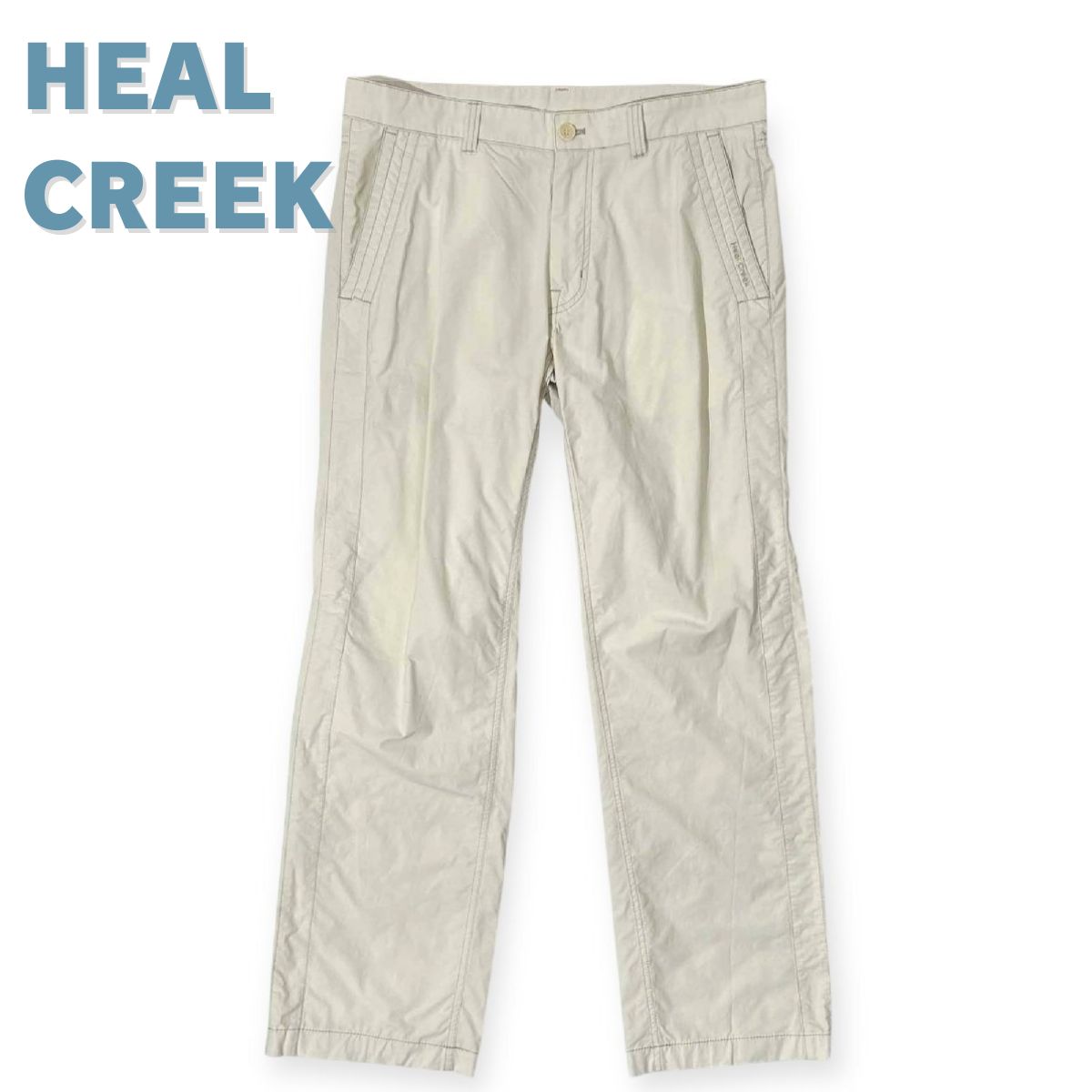 Heal Creek - ヒールクリーク メンズ パンツ ウエスト88 Heal Creek Heal Creek ヒールクリーク メンズ 春夏 ゴルフパンツ : DEPOT
