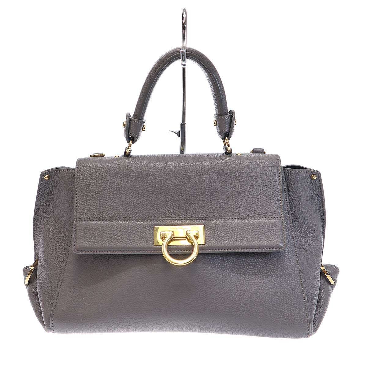 Salvatore Ferragamo サルバトーレ フェラガモ ソフィア 2WAYレザー 