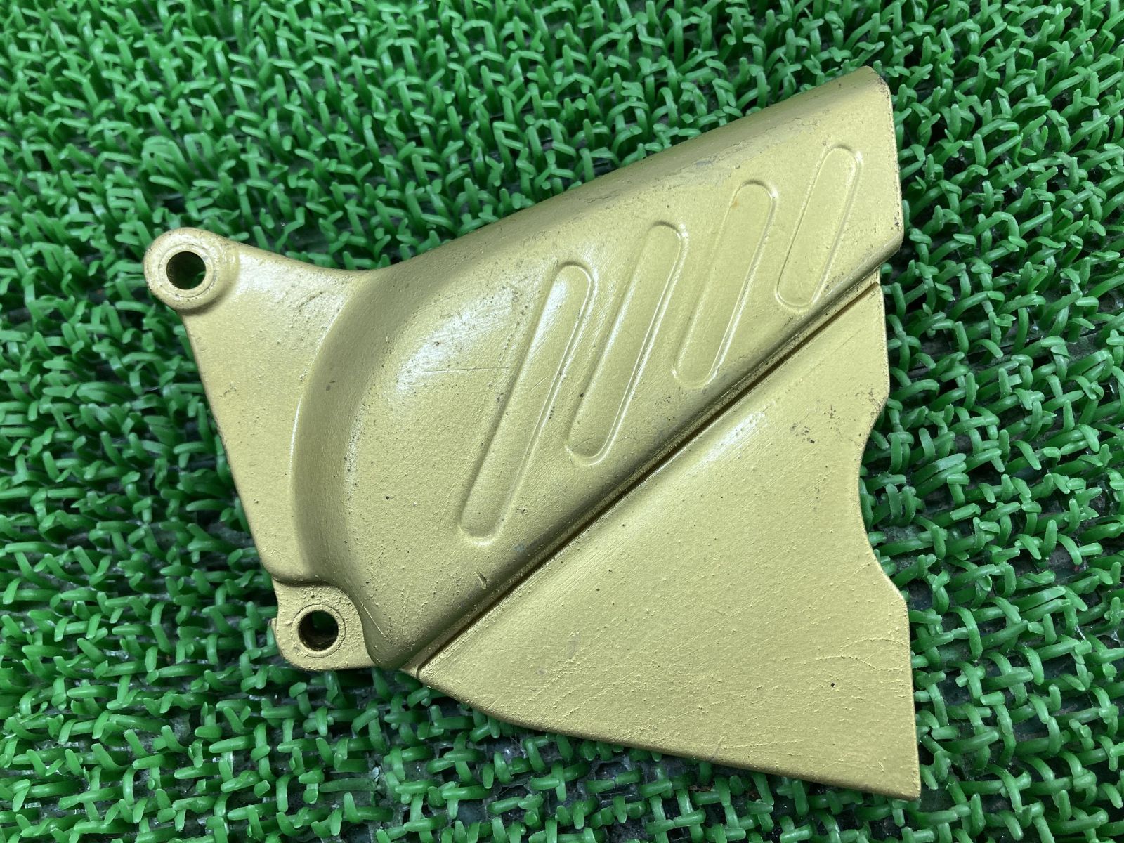 CRM250AR エンジンカバー ホンダ 純正 中古 バイク 部品 MD32 スプロケットカバー ペイント素材に 割れ欠け無し 車検 Genuine