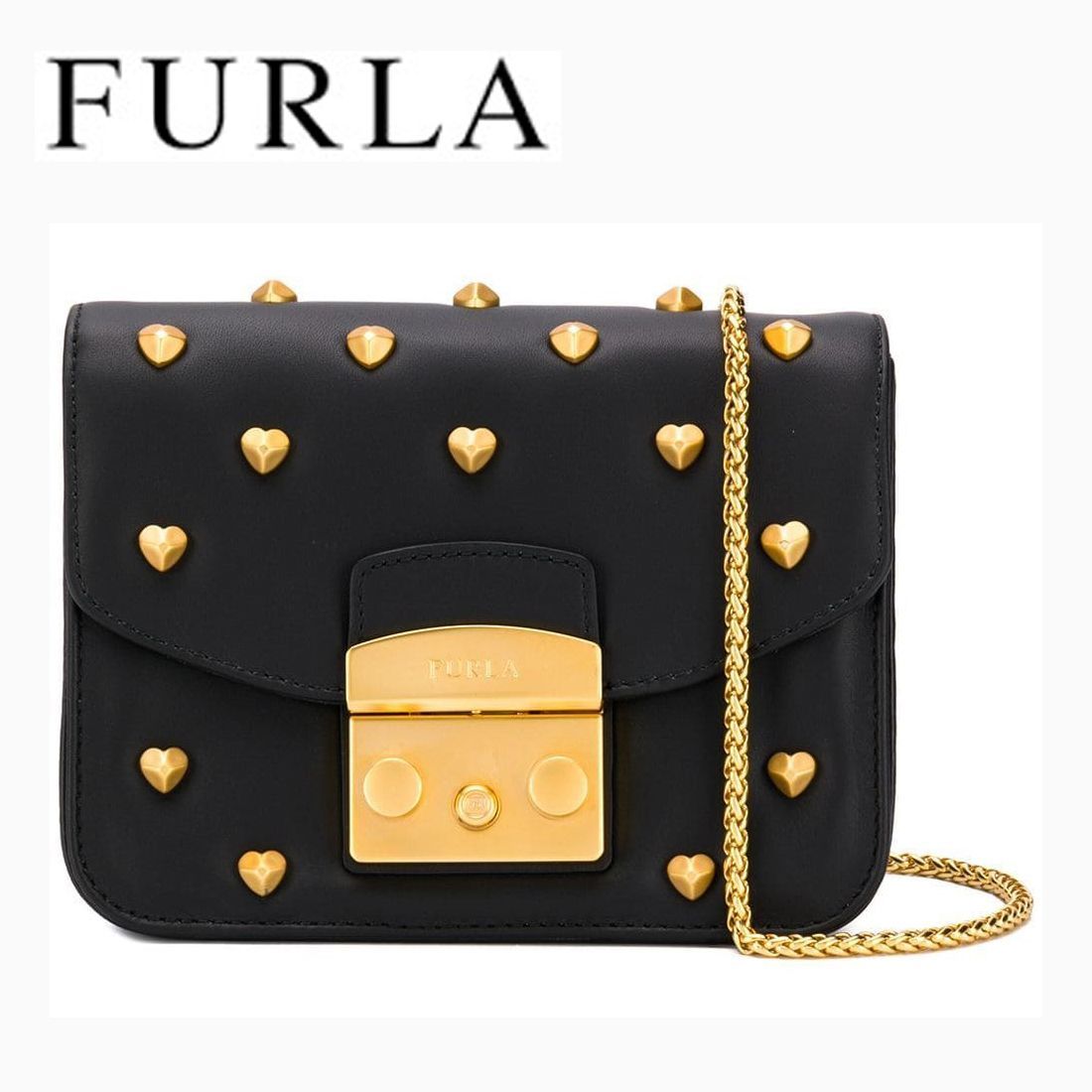 フルラ ショルダーバッグ メトロポリス アモリス FURLA METROPOLIS AMORIS Black