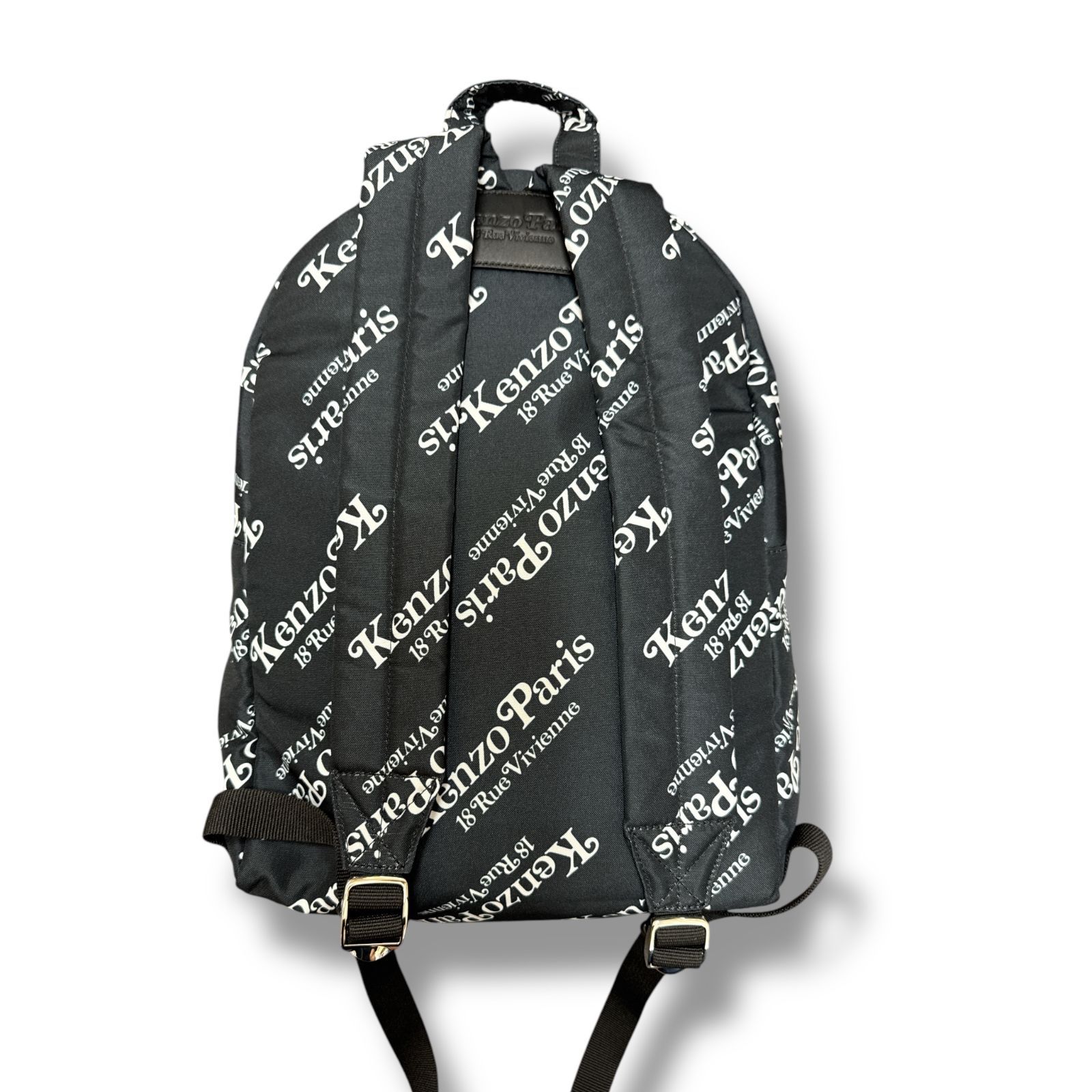 メンズ 未使用 KENZO × Verdy ケンゾー モノグラム バックパック 総柄 黒