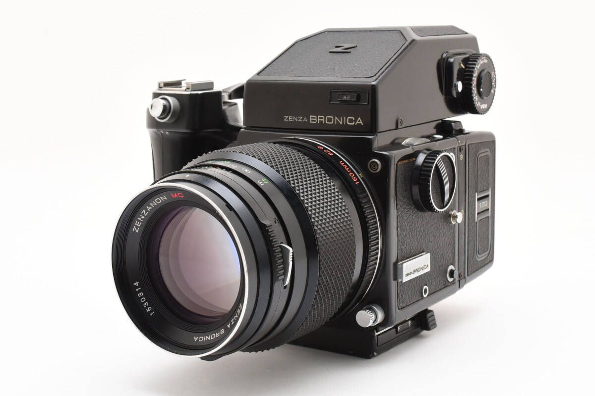 ZENZA BRONICA ゼンザブロニカ ETR ZENZANON MC 150mm F4 AE ファインダー T33＃4007