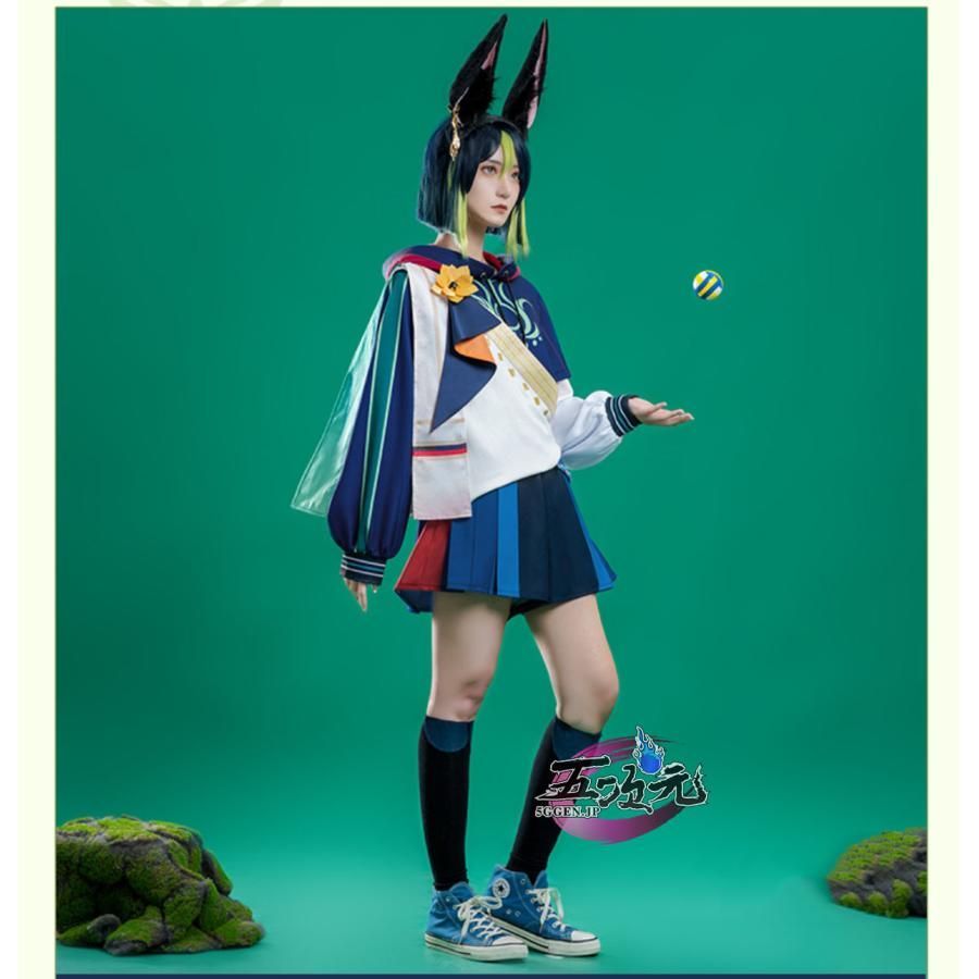 猫屋小舗 原神 コスプレ ティナリ 同人服 衣装 ウィッグ
