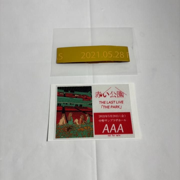 東店18-515-2501】【店舗併売】赤い公園 / THE LAST LIVE THE PARK