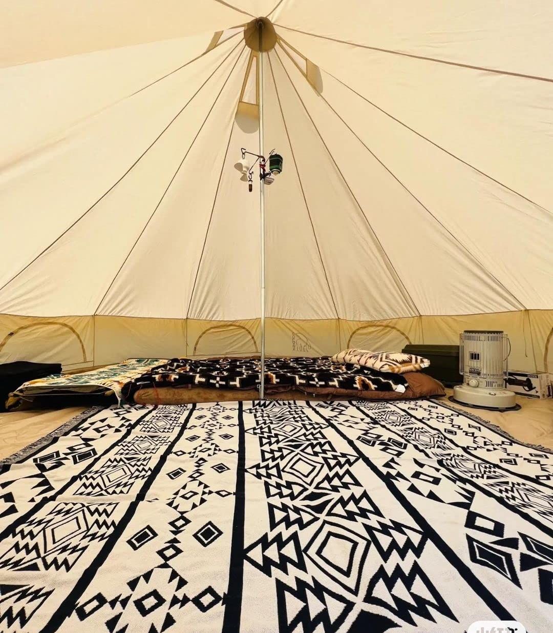 セリーヌ【CELINE 】マカダム柄ハーフケット タオルケット100