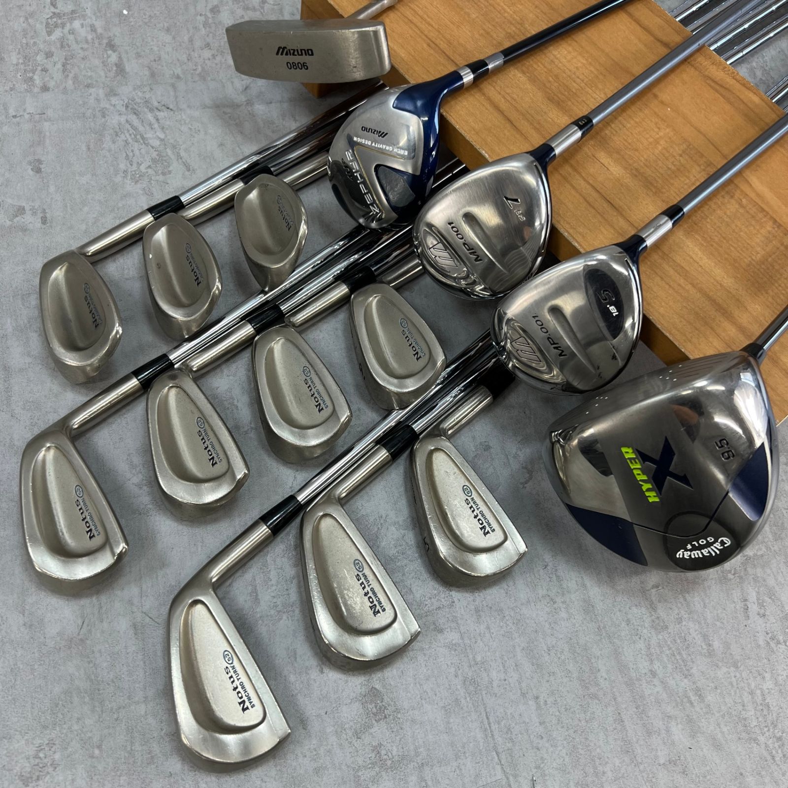 MIZUNO ミズノ Callaway キャロウェイ メンズゴルフ14本セット