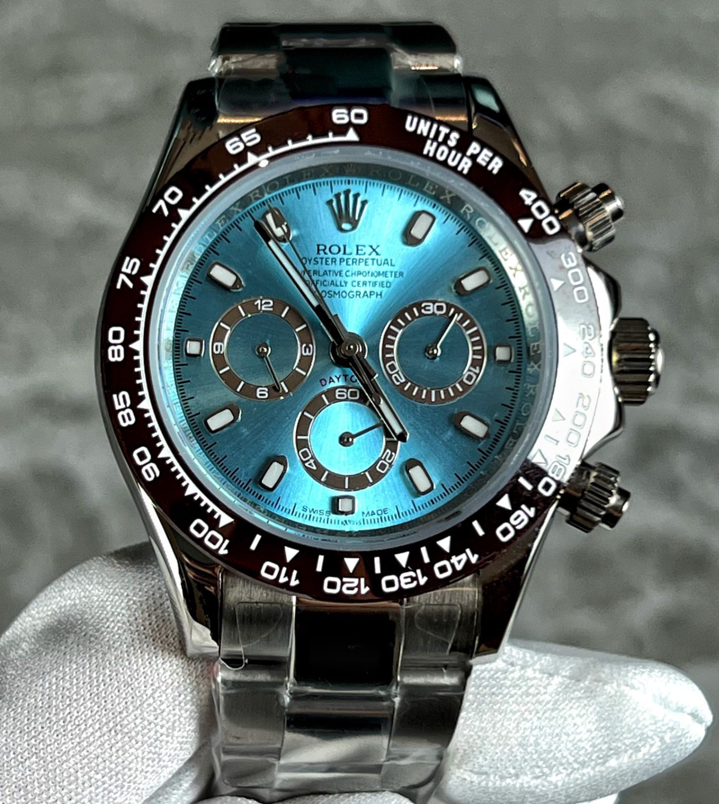 一 番 安いファッション - ROLEX デイトナ アクアブルー 未使用